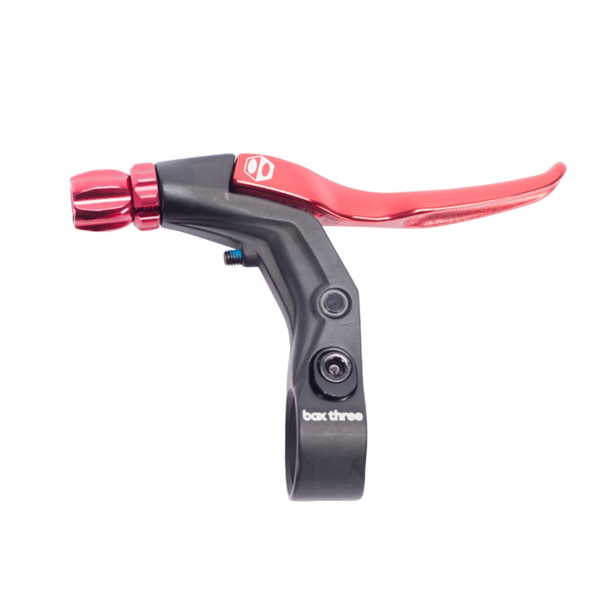 Box Components Three 3 SHORT Brake Lever for BMX Racing Bikes RED