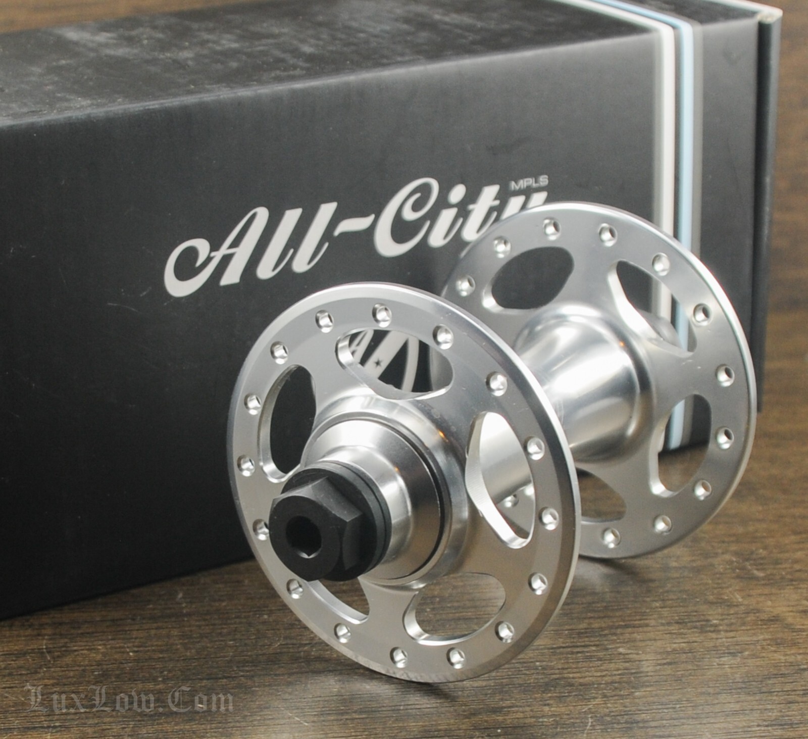 NOS All City Bike Sheriff Star Front HUB 32h Bolts 9mm Nuts Fixed Gear Bicycle