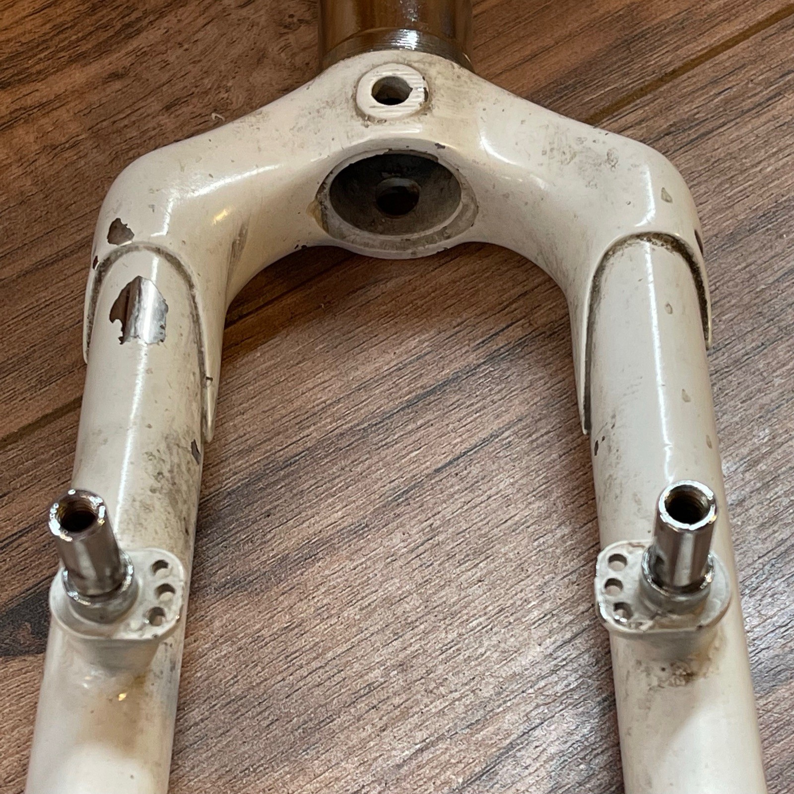 Tange 700C Lugged Cyclocross Gravel Fork 1 1/8 Threadless 232mm 395 Axle/Crown