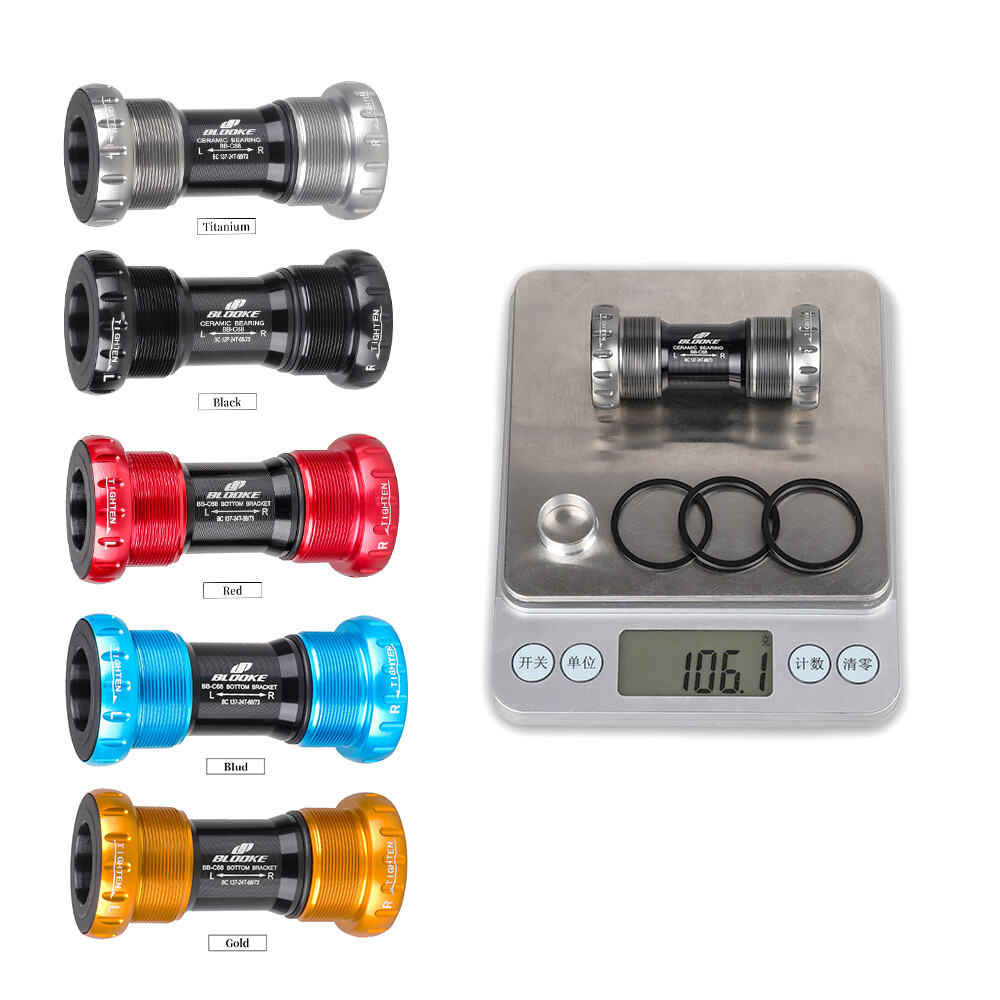 BLOOKE Bike Sealed Bearing Thread Kit Bottom Bracket For SRAM GXP Prowheel BB52