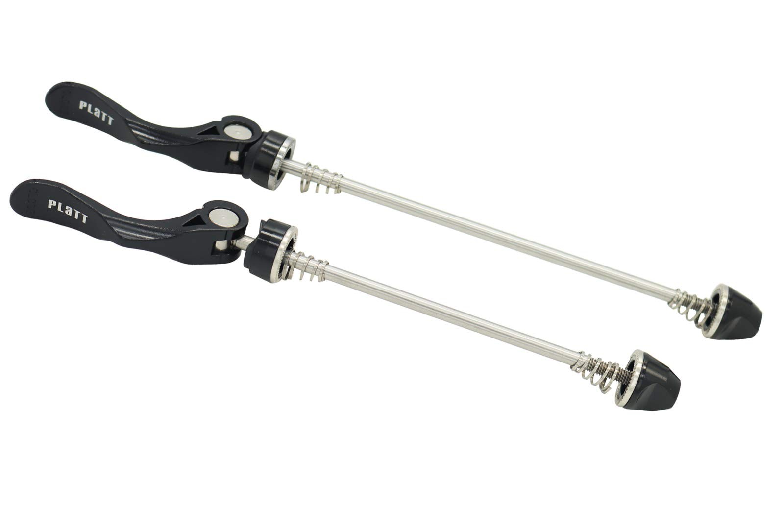 PLATT Bike Quick Release Skewers MTB Wheel Hub Front and Rear black