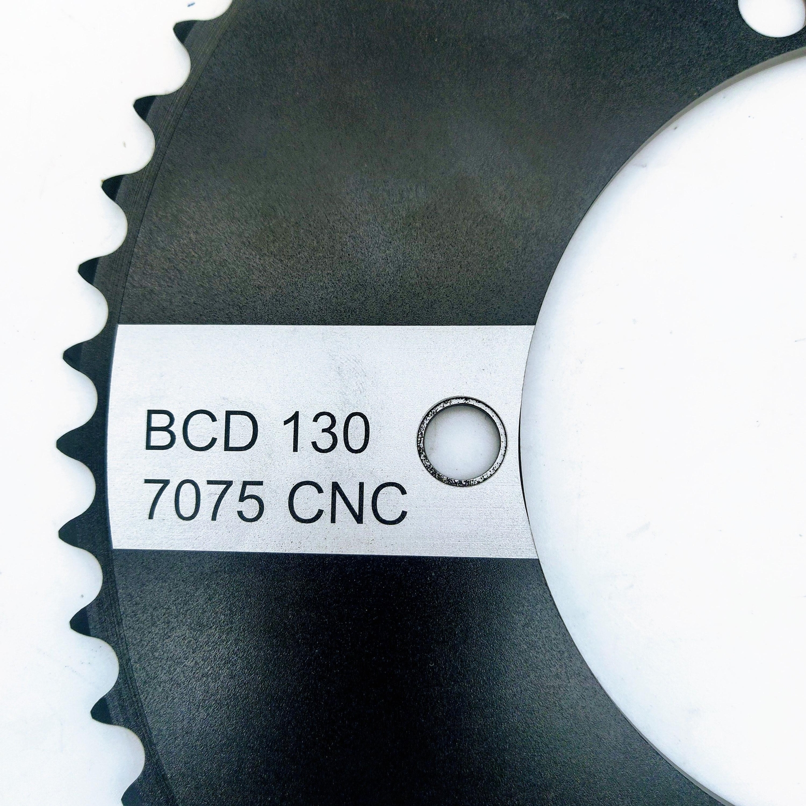 Bikingreen 60T BCD130 Recumbent Chainring CNC 7075 Road FixIe “Black” TT Track