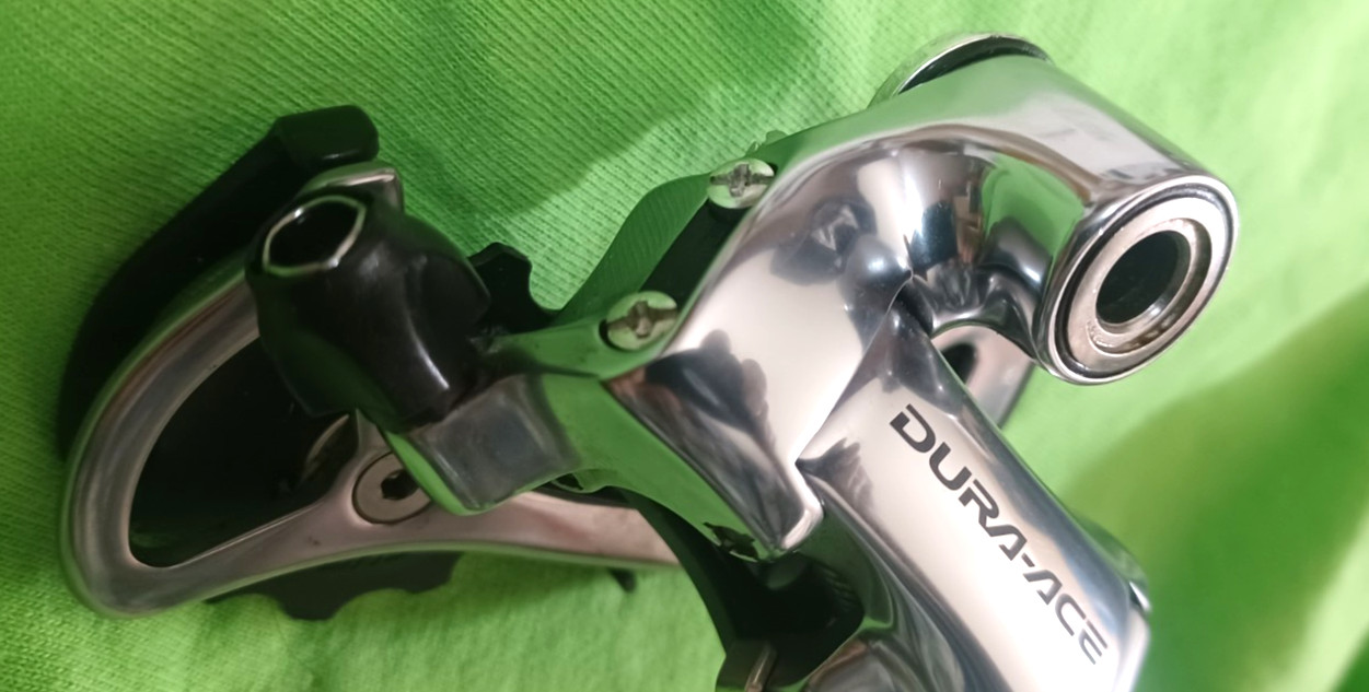 used VGC, Shimano Dura-Ace RD-7800 Short Cage Rear Derailleur, 10 Speed