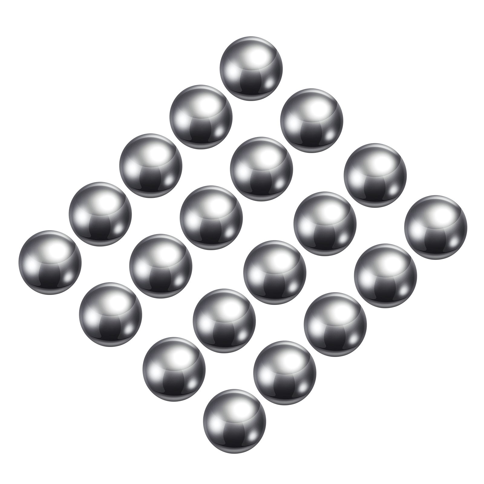 Precision Balls G100 1.5mm 1500pcs, 304 Stainless Steel Bearing Balls Beads