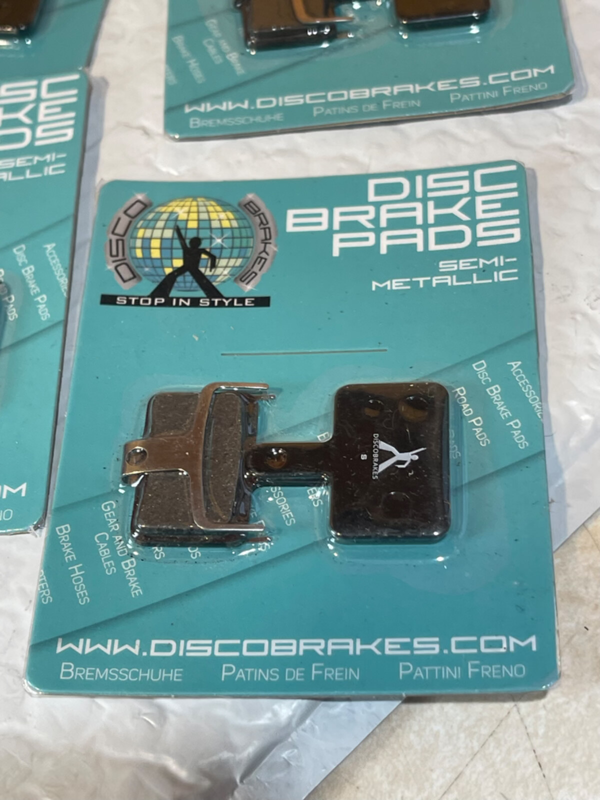 6 Pair DiscoBrakes Pads for Shimano Deore Disc Brake BR-M525 M475 M465 (S4)