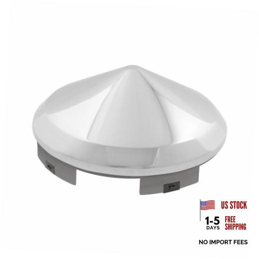 Grand General 10750 Chrome Universal Front Cone Hub 1″ Lip Chrome Plated Steel
