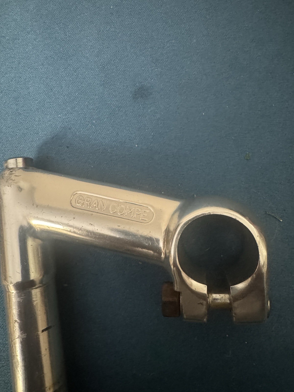 Dia-Compe Gran Comp .833 21.1mm Quill Stem 110mm Reach 27.2 Clamp Clean Polished