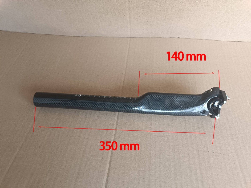 carbon fiber bicycle MTB road bike AERO seatpost 30.8 / 30.9 mm length 350mm