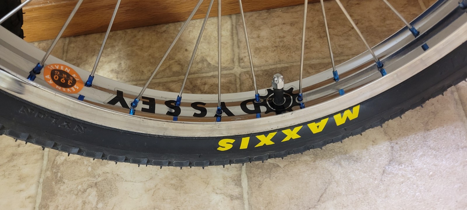 Chrome Odyssey 7KA 20” Rims W/ TNT Rapid Fire Hubs HOLY ROLLER tires Mid School