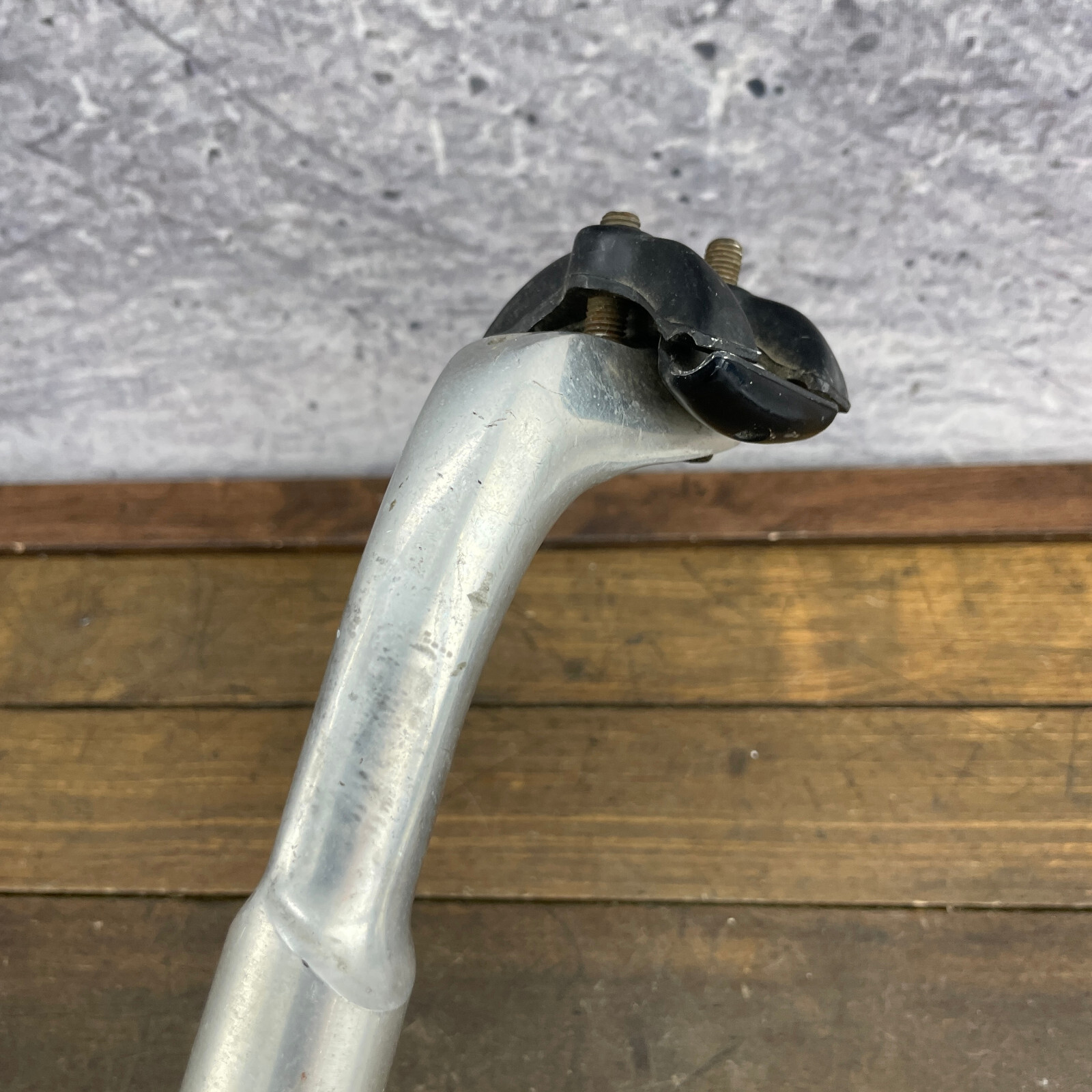 Vintage VITUS Aero Seatpost 25.4 mm Aero Layback Eroica Race Alloy 2 Bolt
