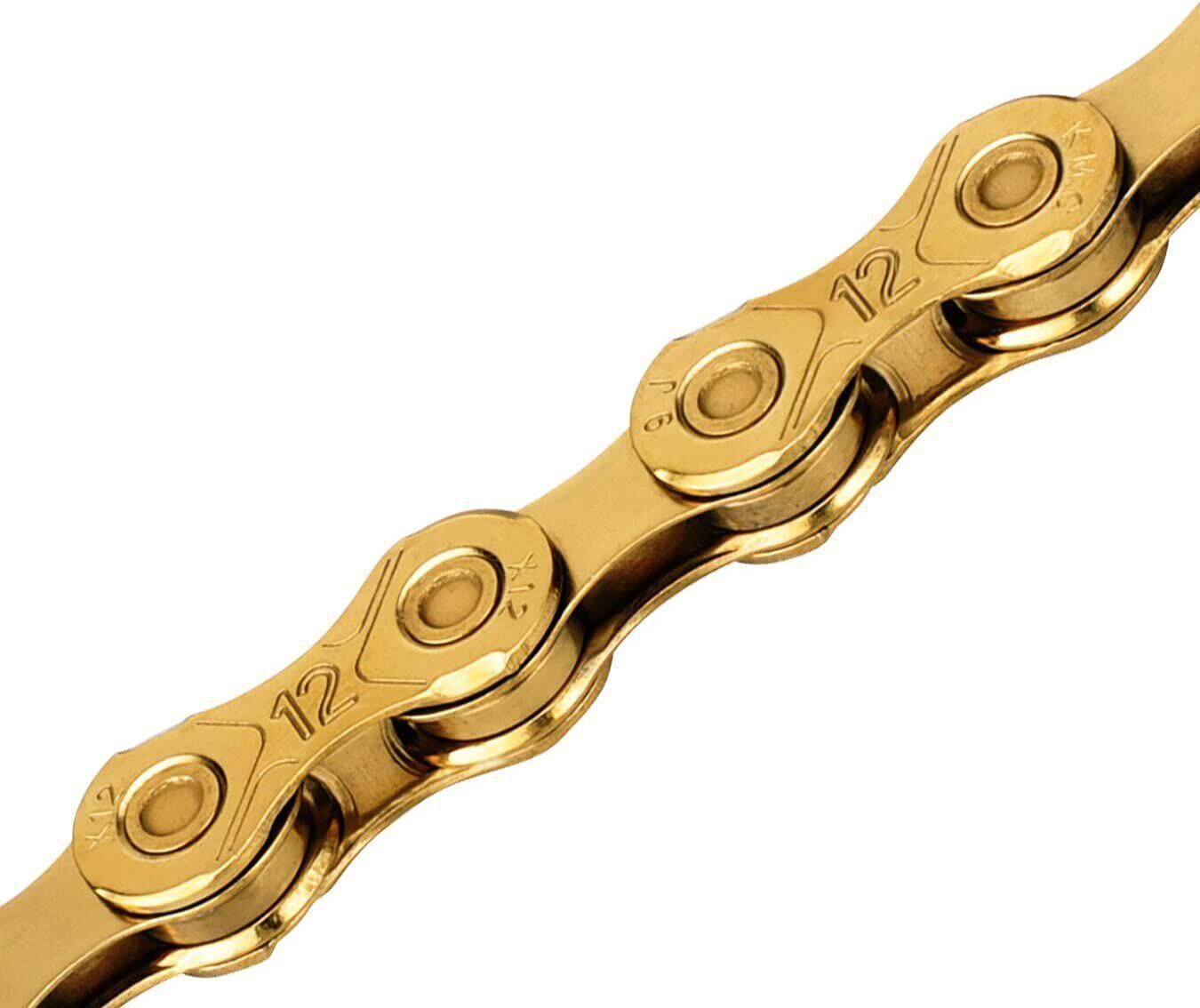 KMC 12 Speed X12 Gold 126L Qucik-Link Bicycle Road Bike Chain For Campy Shimano