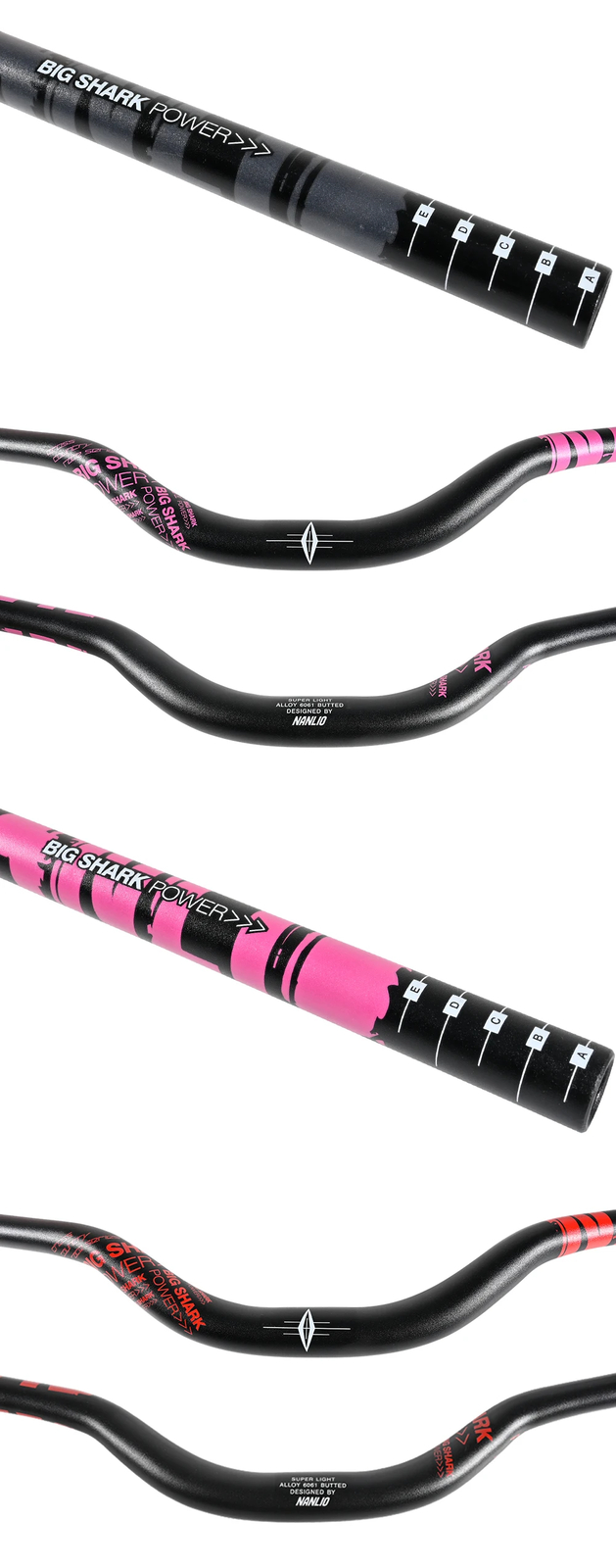 50MM Bicycle Rise Handlebar T Swallow Handlebar 31.8*780mm Backsweep 9 Degree