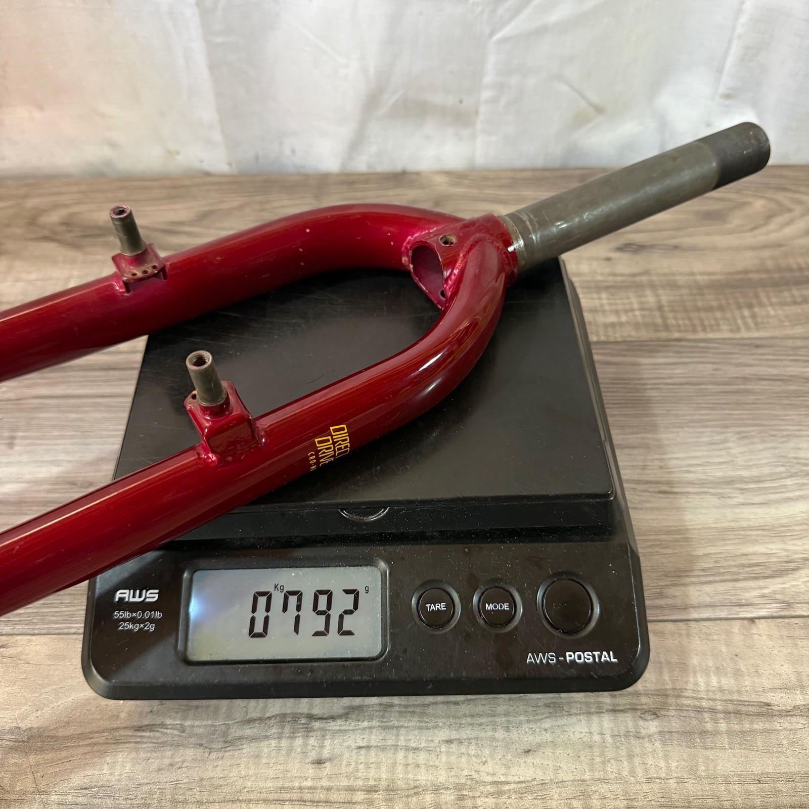Specialized Direct Drive MTB Fork 1-Inch Threaded 26 145mm Burgundy