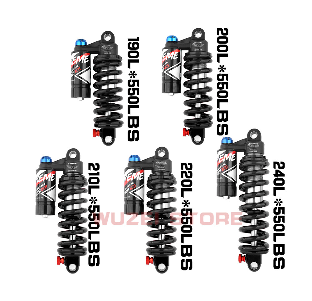 FASTACE BDA53RC MTB Bicycle Downhill DH Rear Shock 220mm 190mm 200/210/240mm