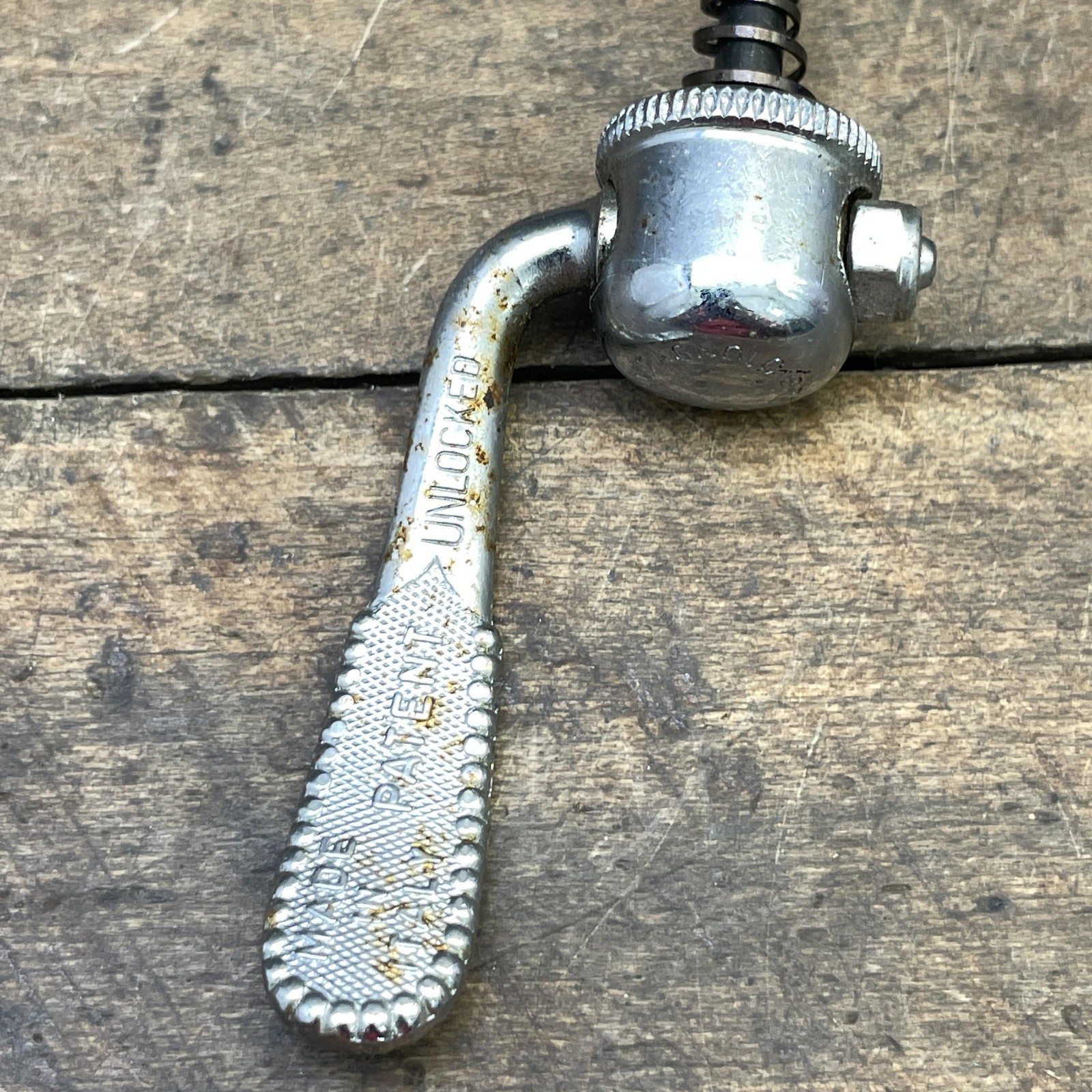 Vintage Campagnolo Front Wheel Quick Release Skewer 100 Mm Italy Road Bike