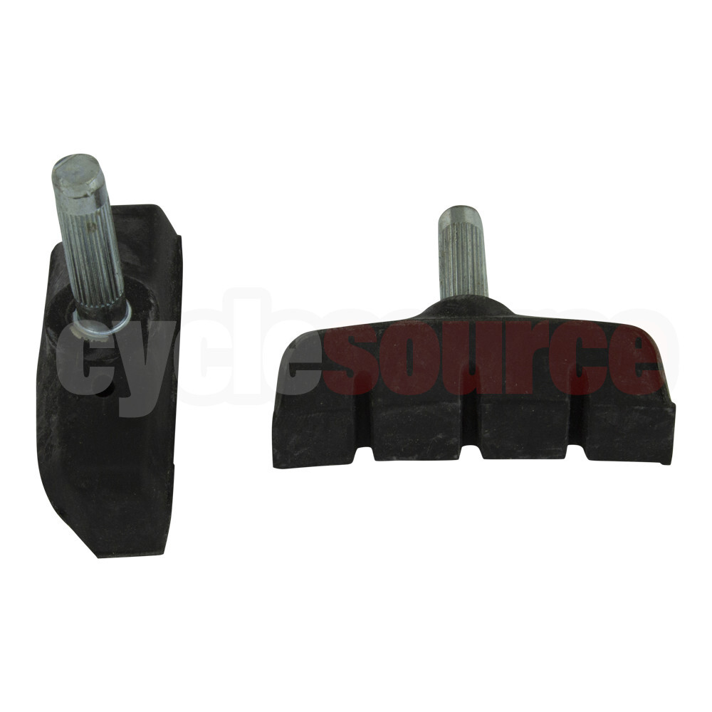 ENIX Bike Bicycle 50mm Post Mount Brake Shoes Black
