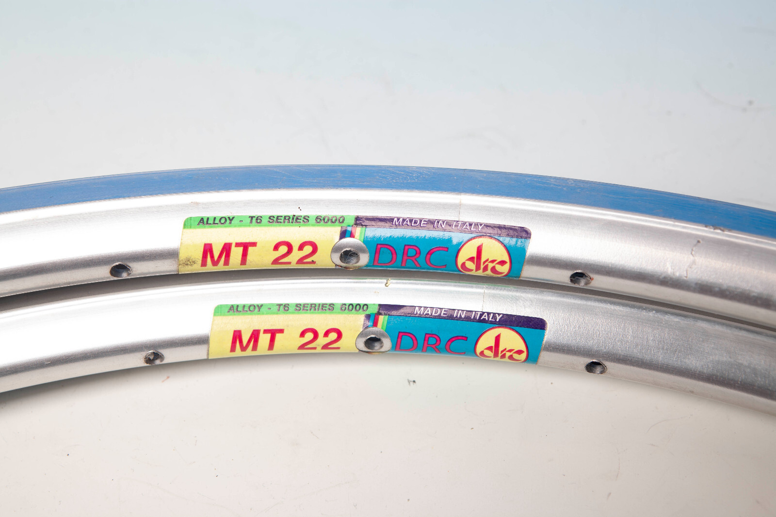 2x DRC WHEELS MT22 32H NOS MTB TIRE RIMS 475 size cad.