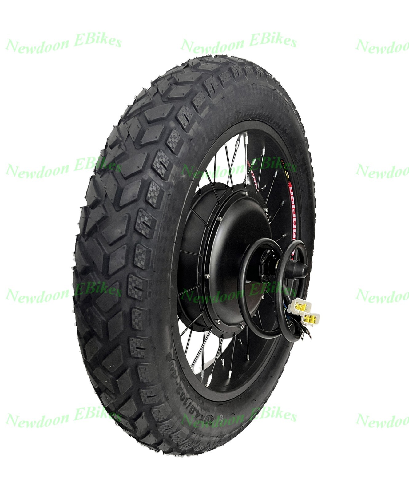 US stock: 170/190mm 72V 3000/5000W hub motor wheel with 20*4.0inch fat bike rim