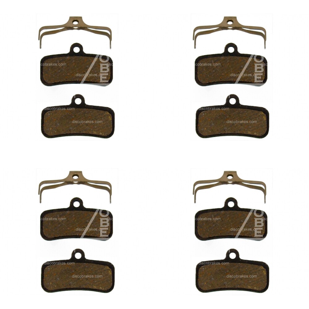 4 Pairs Discos Shimano Saint Zee Disc Brake Pads, BRM 810 640 Made With Kevlar