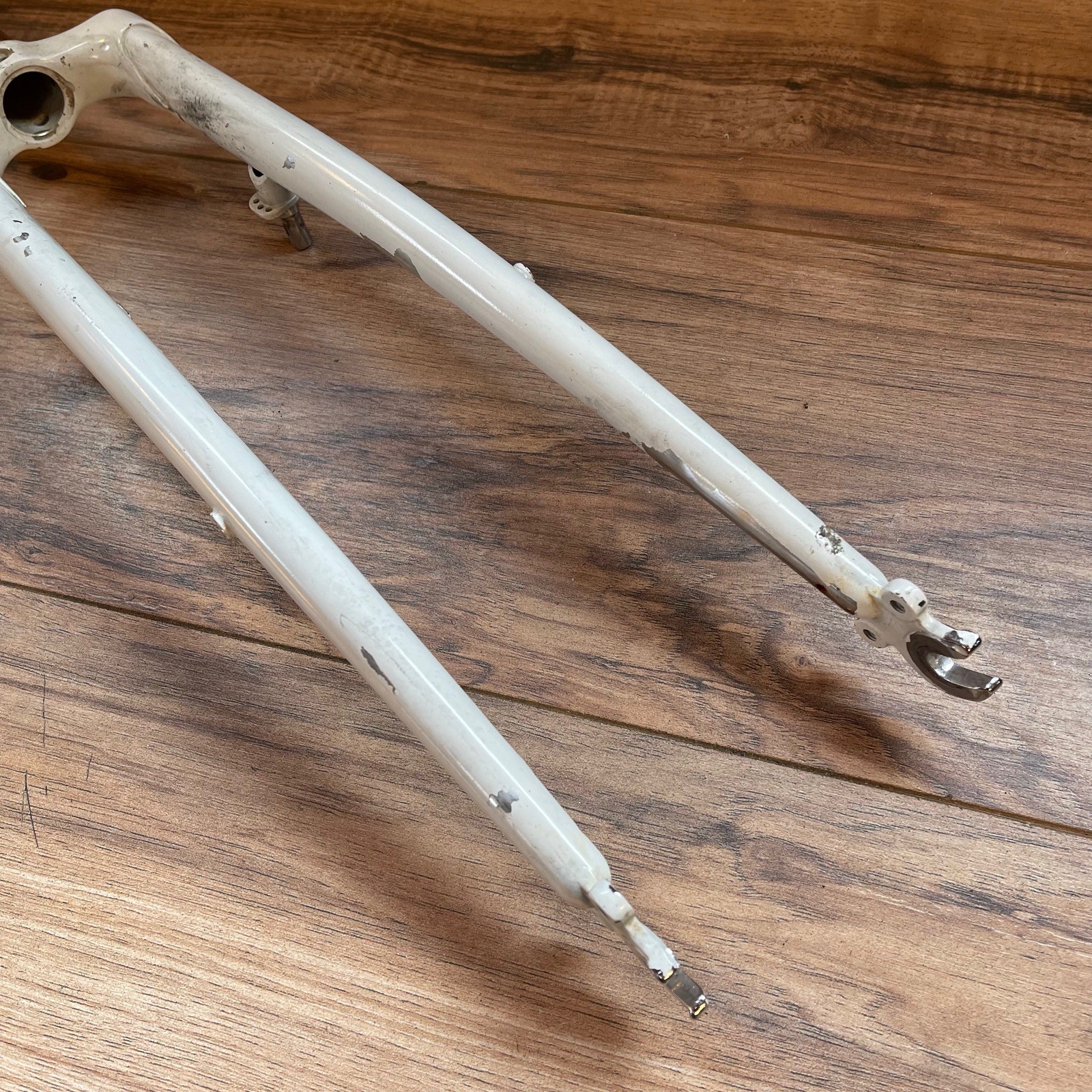 Tange 700C Lugged Cyclocross Gravel Fork 1 1/8 Threadless 232mm 395 Axle/Crown