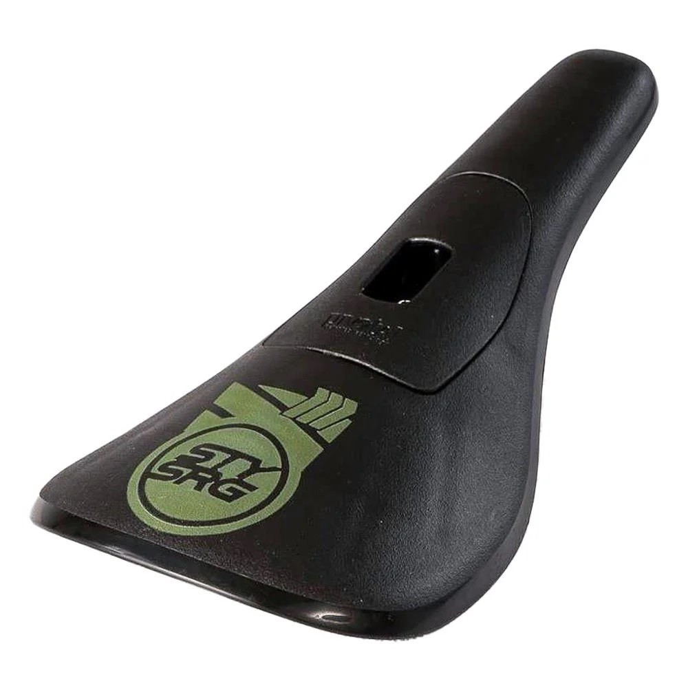 STAY STRONG PIVOTAL PLASTIC BMX RACING SEAT FLATLAND GT HARO SHADOW BLACK GREEN