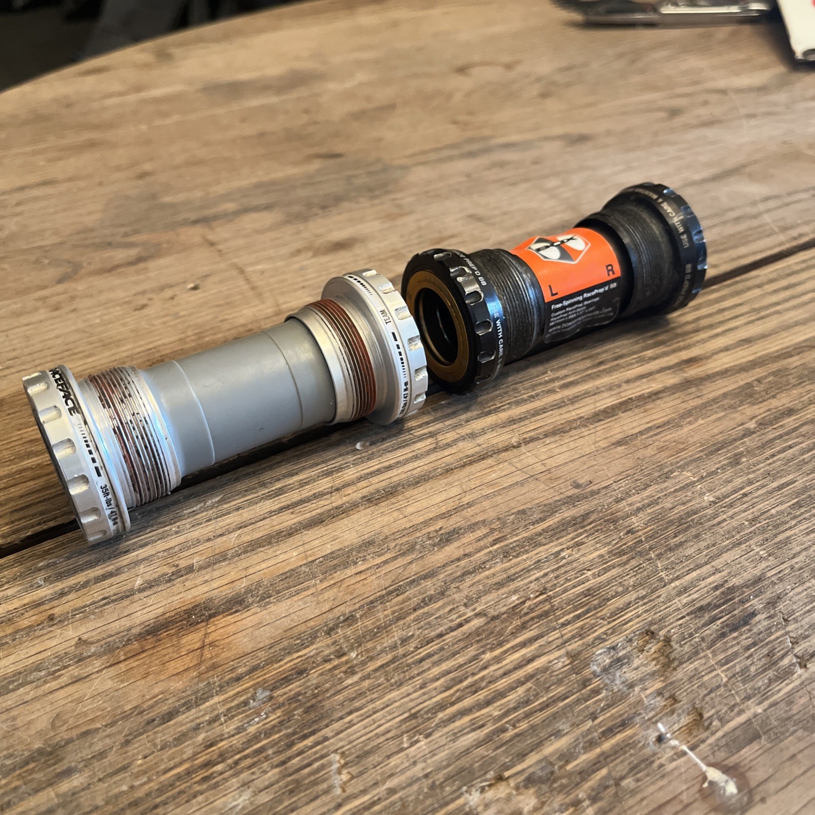 Box Components Race Prep External Bottom Bracket 24 mm +Raceface