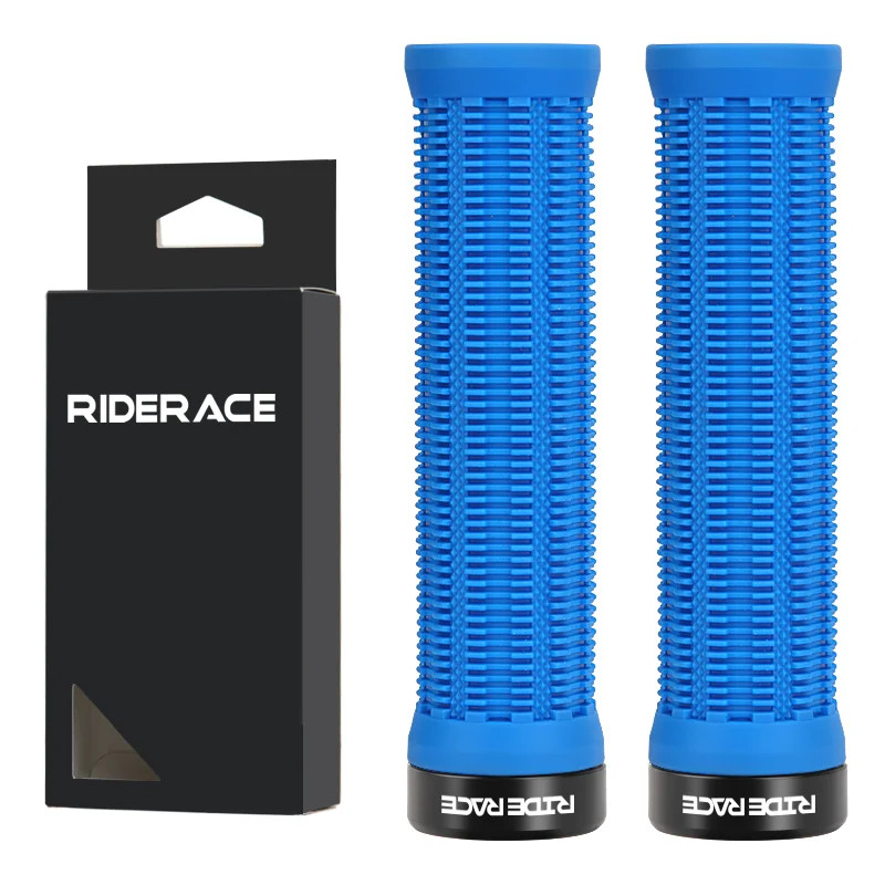 Lock On MTB Bike Grips Ergonomic TPR Rubber Shockproof Handlebar Cover