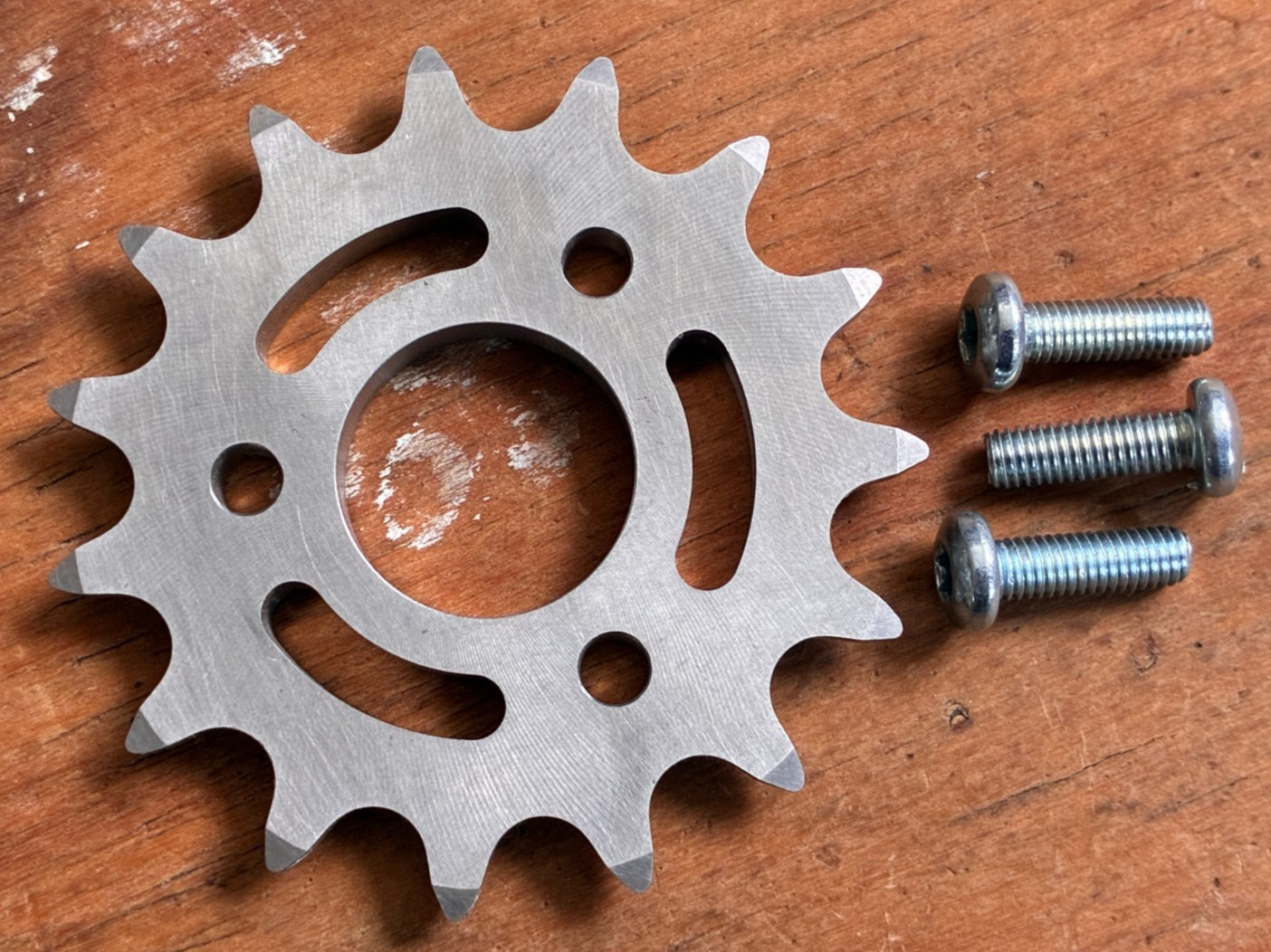 New Bolt-On Cogs 15-19t for Level Components Fixed Gear Hubs Made In USA