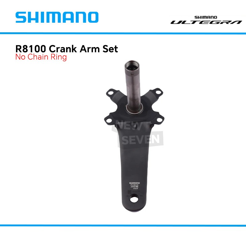 Shimano Ultegra R8100 12 Speed 165/170/172.5/175mm Crank Arm No Chainring-OE