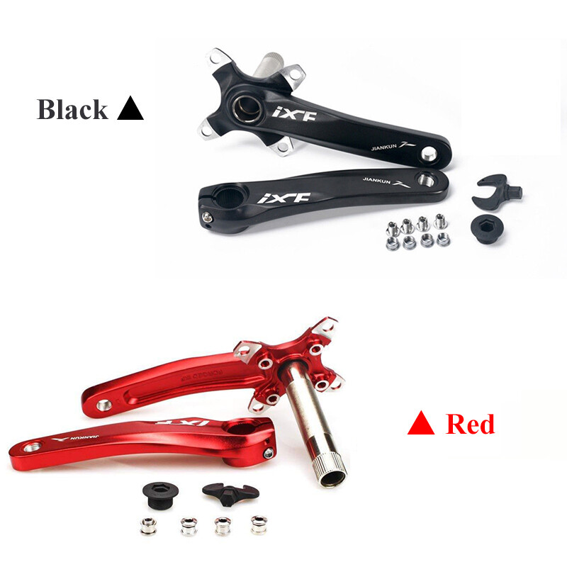 IXF MTB Bike Crankset BCD 104/64mm 24/32/42T Sprocket 3x10S Triple Speed with BB