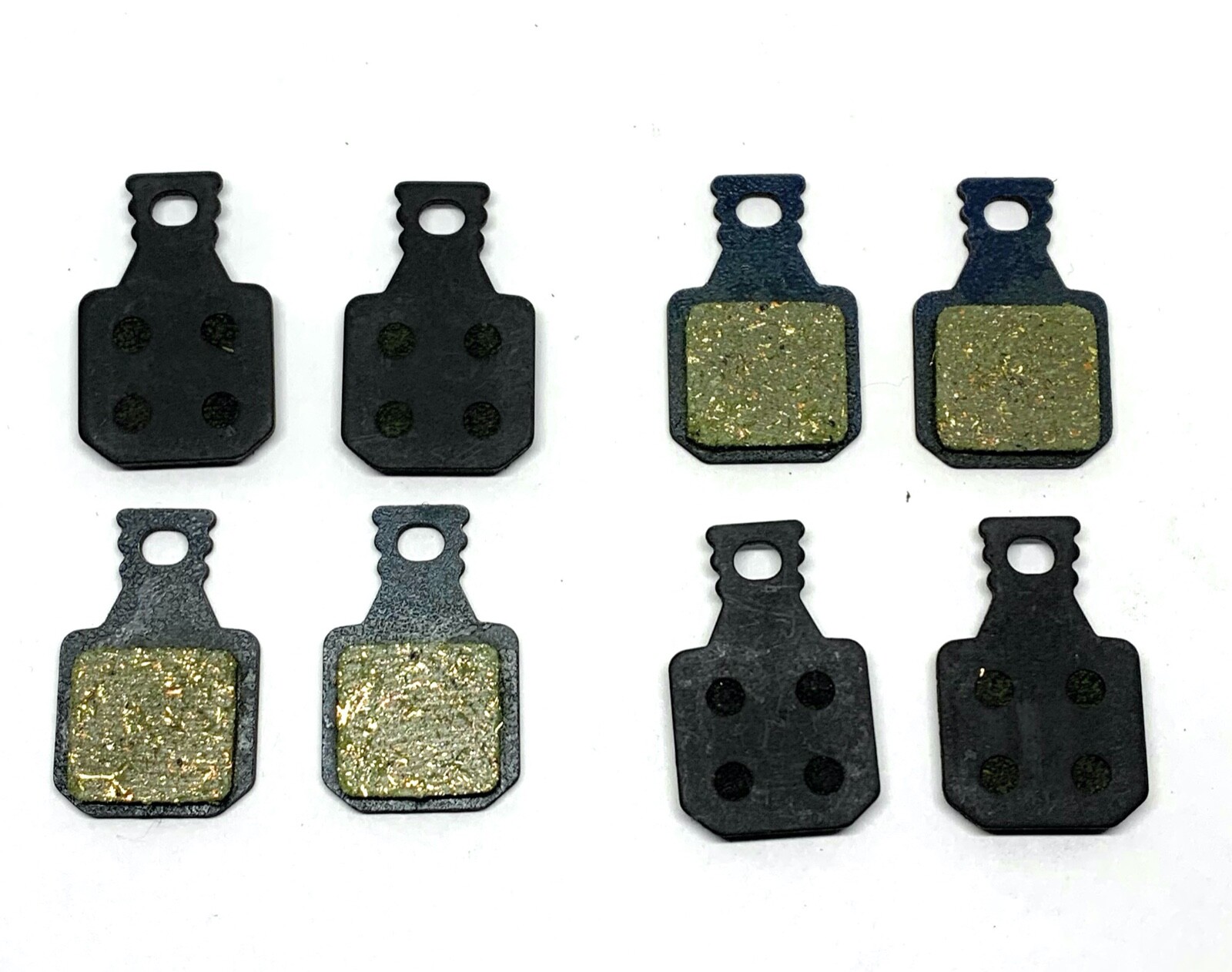 2 Pair Bike brake pads resin for Magura MT5, MT7, 4 pistons, 8.P, 8.S