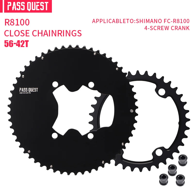 For Shimano ULTEGRA R8100 Dura-ace R9200 48-35T 56-42T Double Chainrings 110BCD