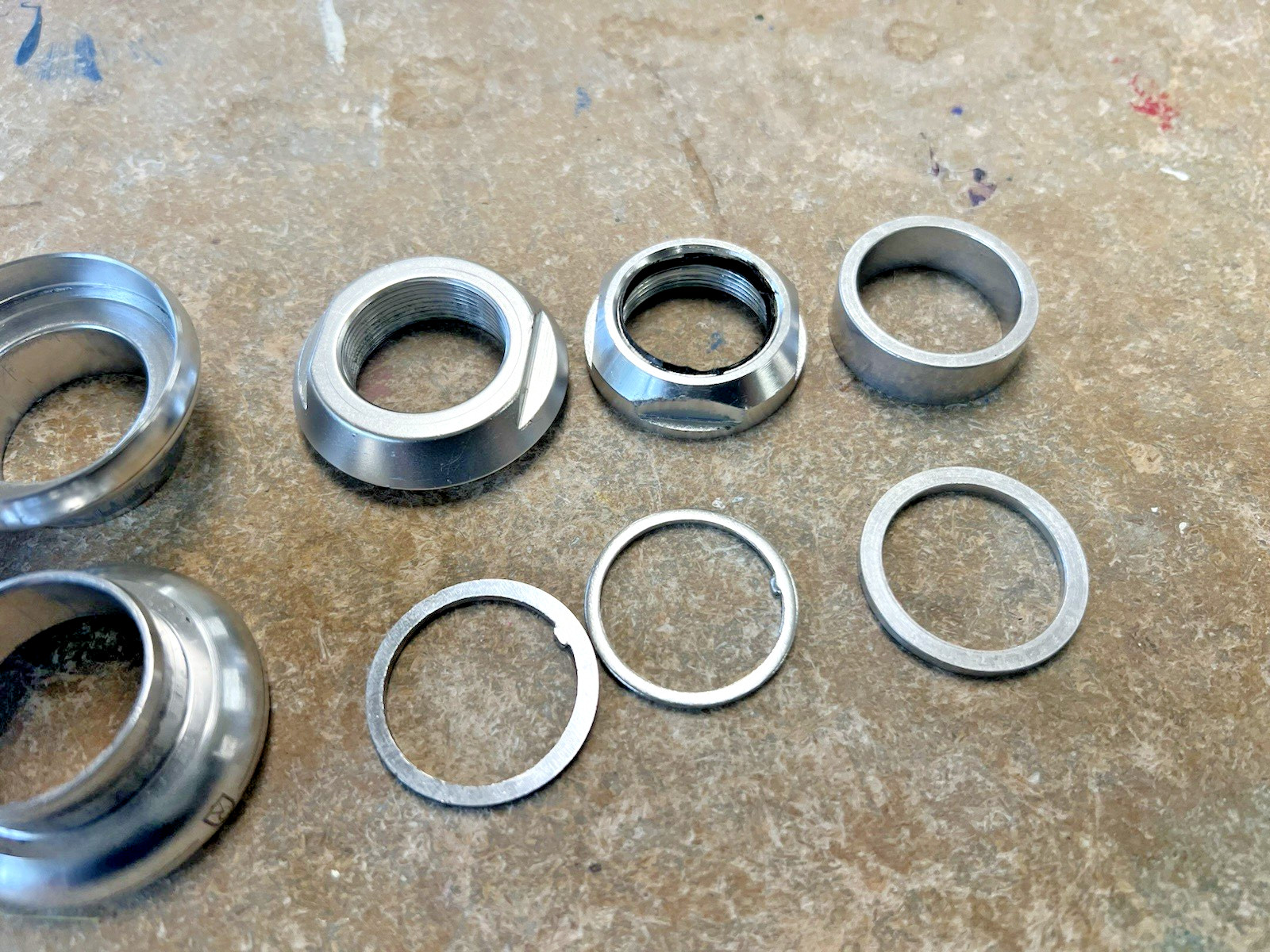 Velo Orange Grand Cru 1″ Headset Sealed Bearing Silver *Needs Crown Race