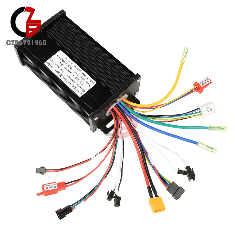 36V 48V 64V 40A 30A 20A Brushless Motor Controller E-Bike S866 LCD Display Meter
