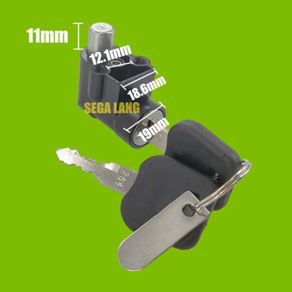 Secure Lock For Ebike Ebike Battery Lock Approx 5x3CM Size Practical To Use