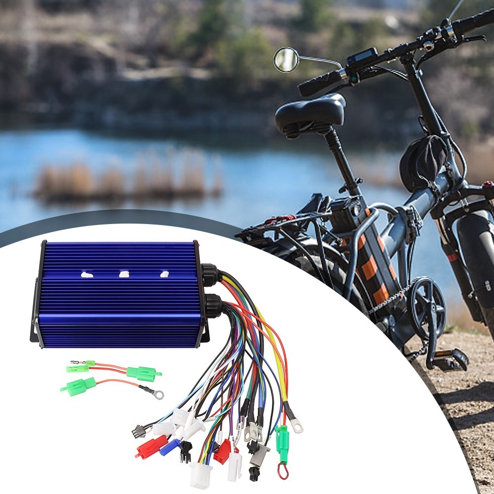 1200W 48V/60V/72V 50A Brushless Hub Motor-Controller For E-Bike E-Scooter