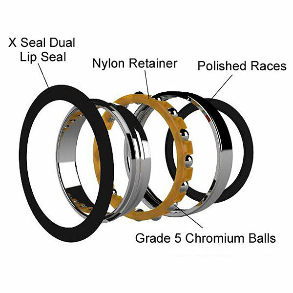 OMNI Racer Worlds Lightest Titanium JIS Square Taper Bottom Bracket 68x116mm