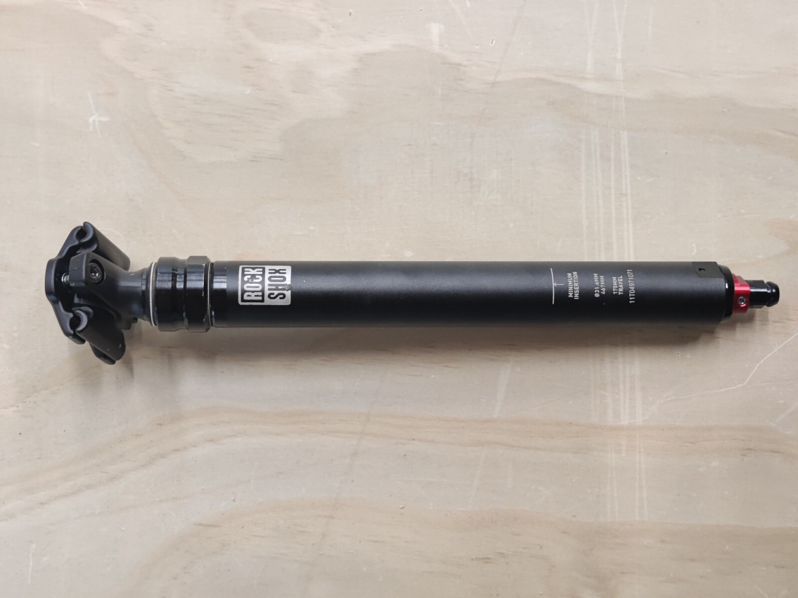Rockshox Reverb Stealth Dropper 31.6mm 175mm Seatpost – Black (SP-RVB-S-C1)
