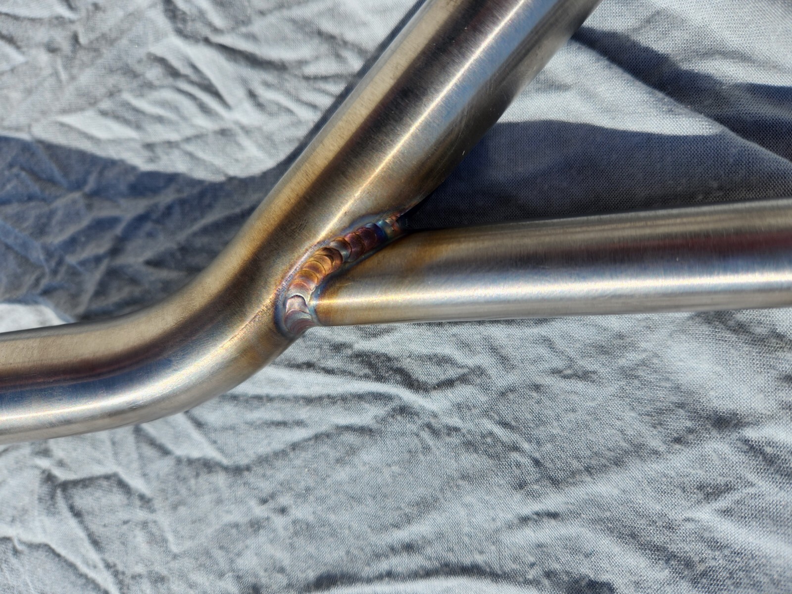 New Al’s Rapid Transit Stainless Steel Cruiser Bars Kos Kruiser BMX No Knurl