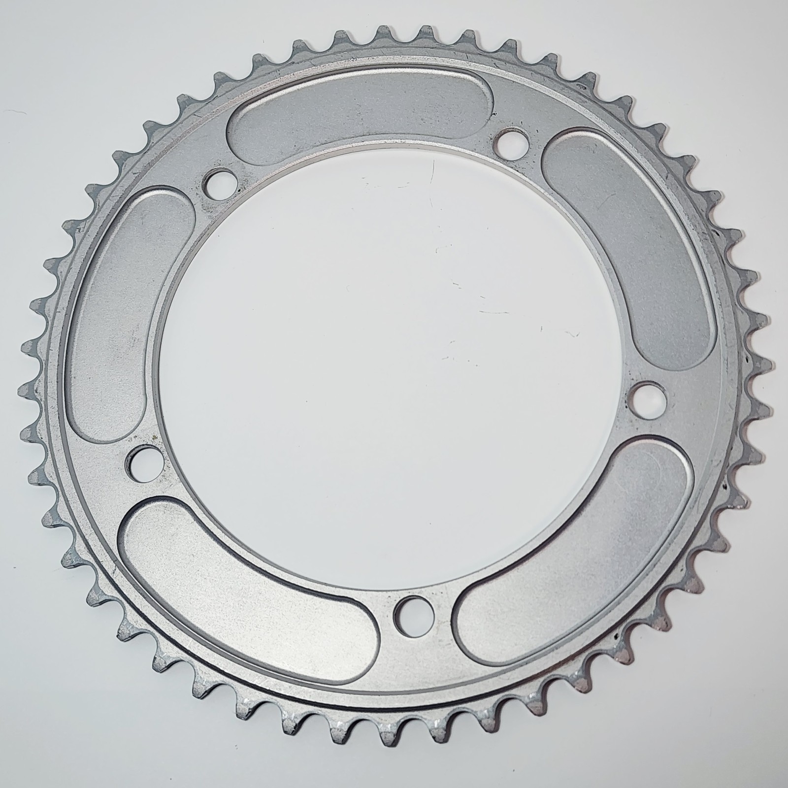 Sugino ZEN 50T NJS Track Chainring 144 BCD 1/8 Silver Keirin Fixed Japan