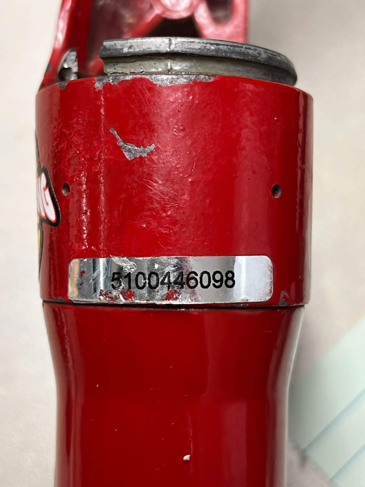 Rare Answer Manitou TI Spring Titanium Forks 1 1/8” Threadless 170mm RETRO Red