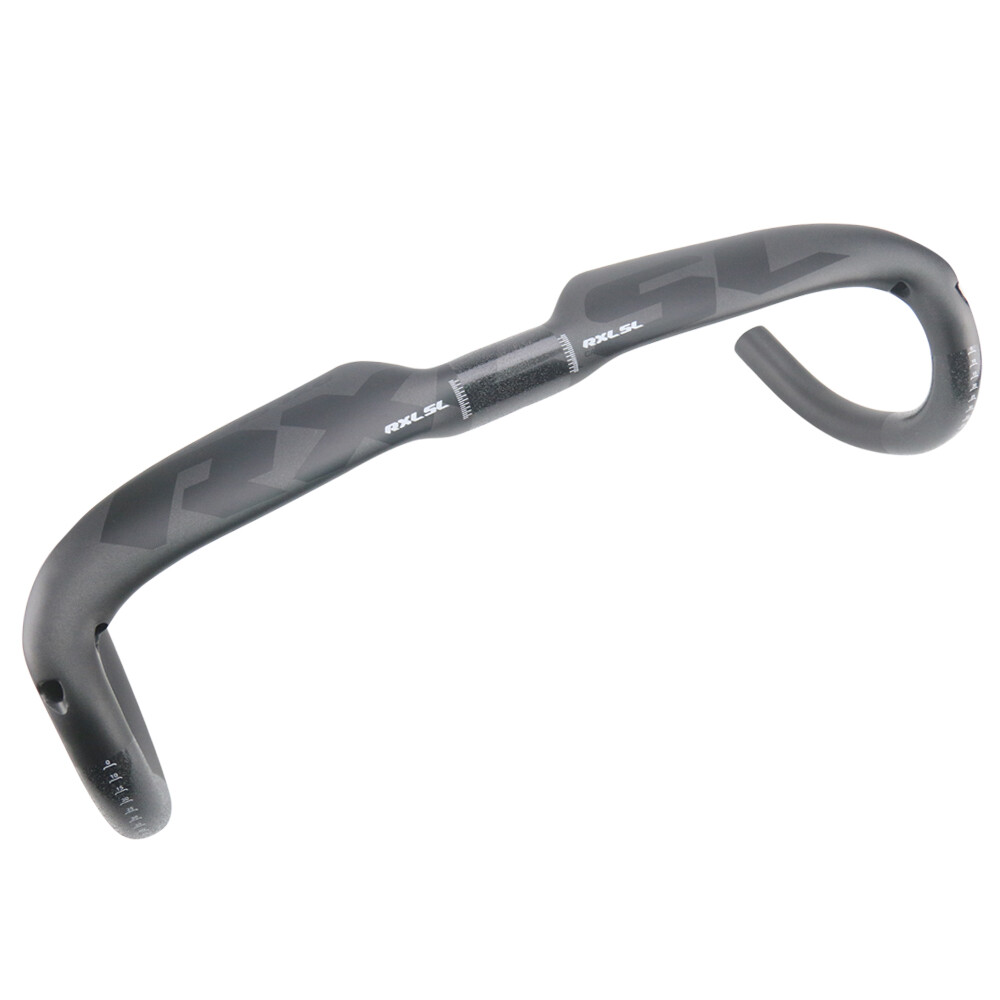 Carbon Fiber Road Bike Handlebar 420mm Racing Bent Drop Bar Internal Routing 440
