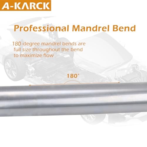 Straight Exhaust Pipe 3″ OD, Mild Steel 30″ Long 3 inch Straight 30 INCH