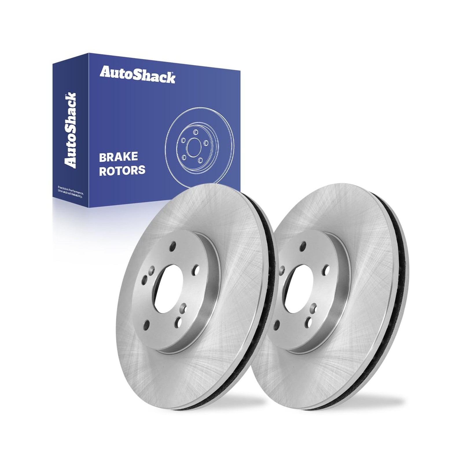 AutoShack Front Brake Rotors for Honda & Acura, Accord 2003-2012 Pilot 2003-2…