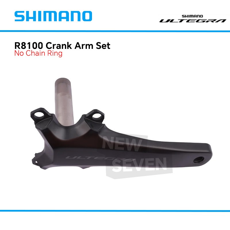 Shimano Ultegra R8100 12 Speed 165/170/172.5/175mm Crank Arm No Chainring-OE