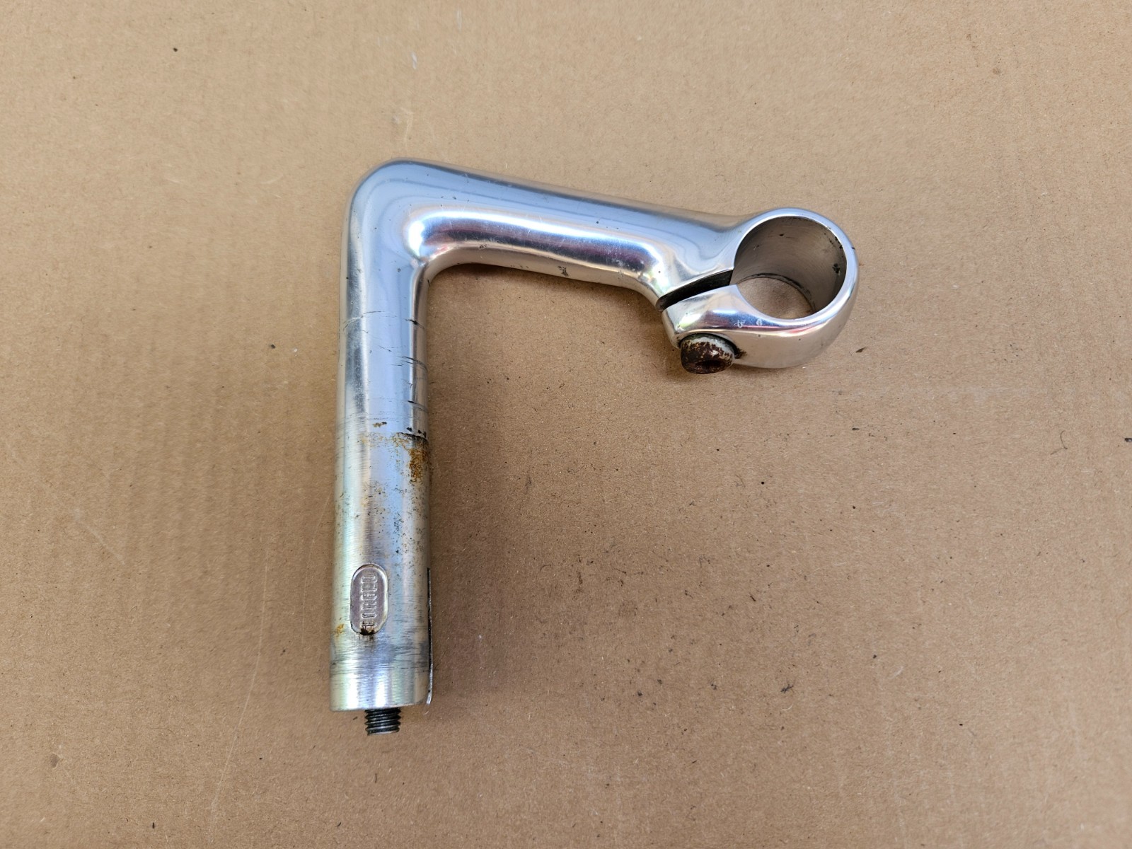 3TTT 3T Road Bike Quill Stem 110mm x 26.0mm 26mm Clamp Polished Silver Italy