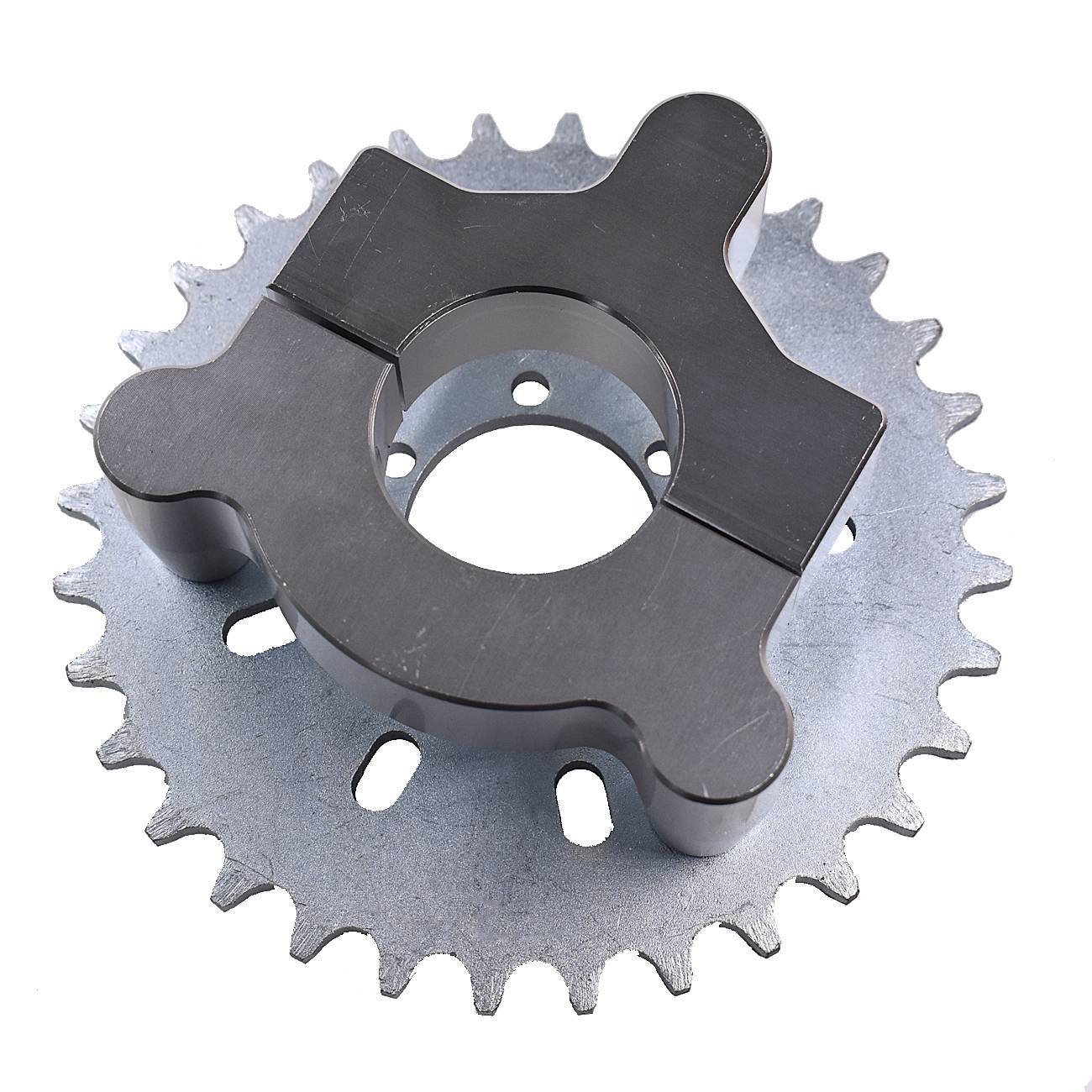 Motorized Bike 32-44T Sprocket 1.5″ Adapter Fit 415 Chain 80cc 2 Stroke Bicycle