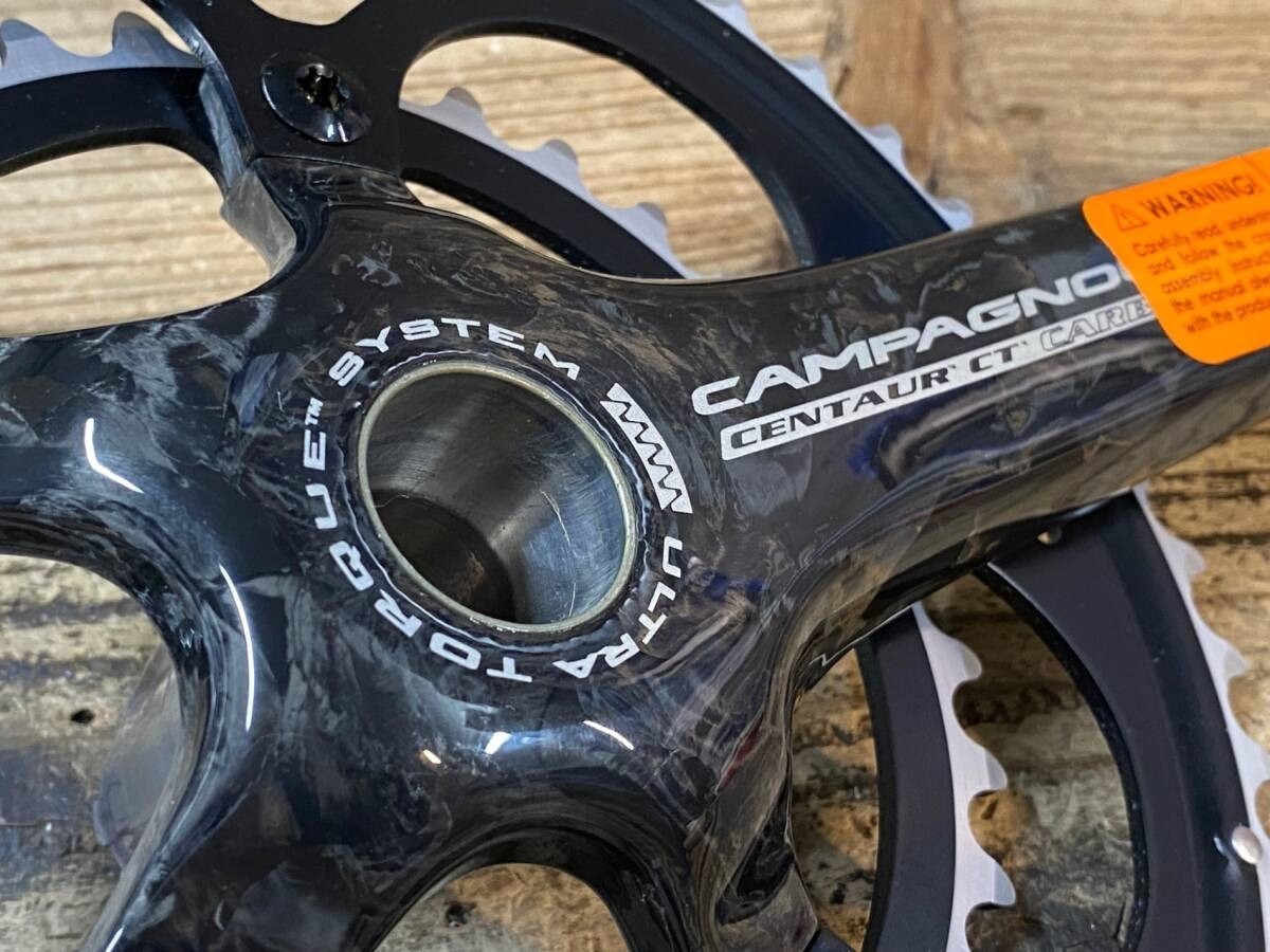 CAMPAGNOLO CENTAUR CT CARBON ULTRA TORQUE FC9CE040C Crankset 6.69 inch 50/34T 5H