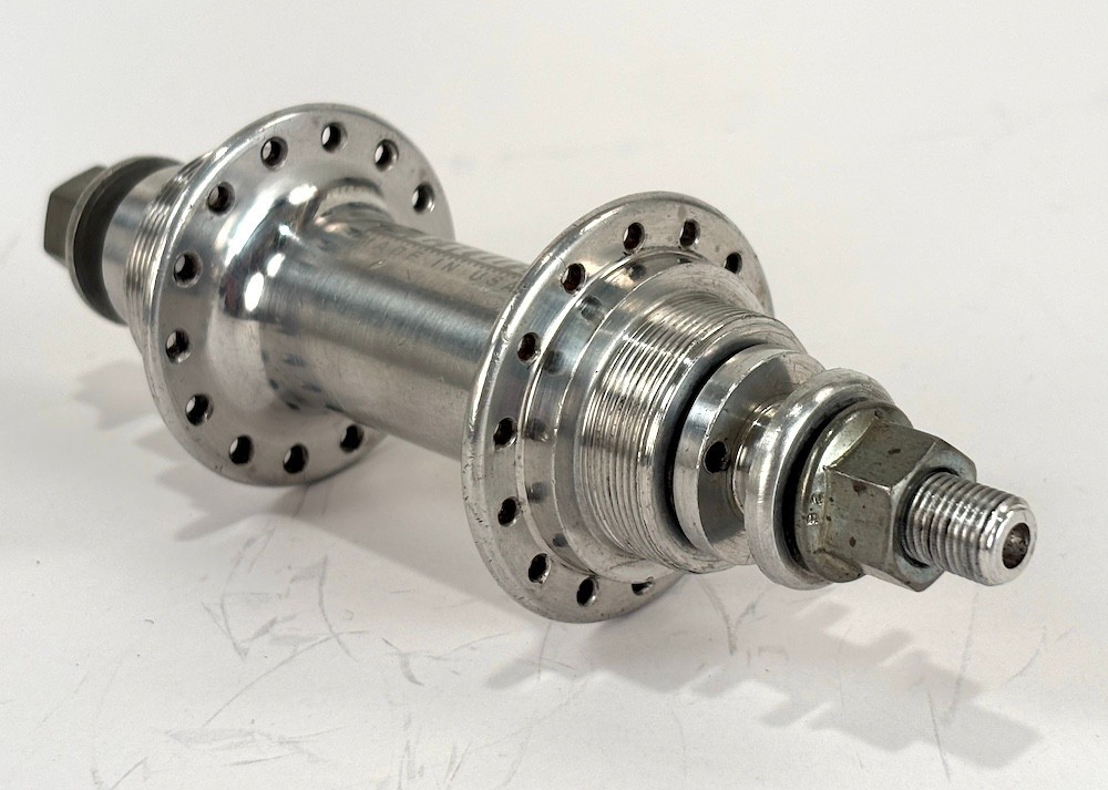 ACS Claws BMX Flip-Flop Rear Hub 28H ISO + Metric FW Thread Silver