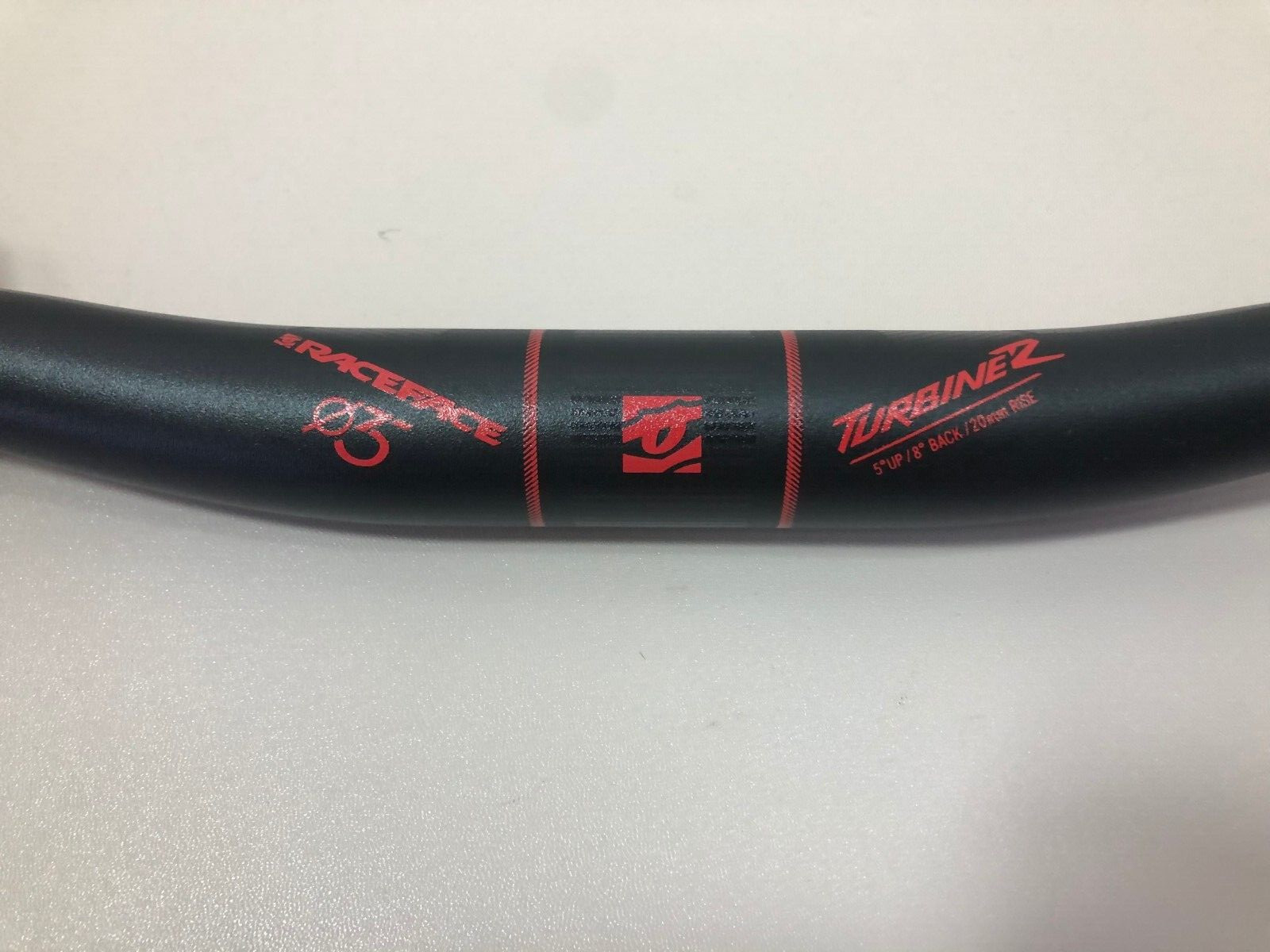 NEW Race Face Turbine R Handlebar 780mm 35mm Clamp 20mm Rise Red Logo Aluminum